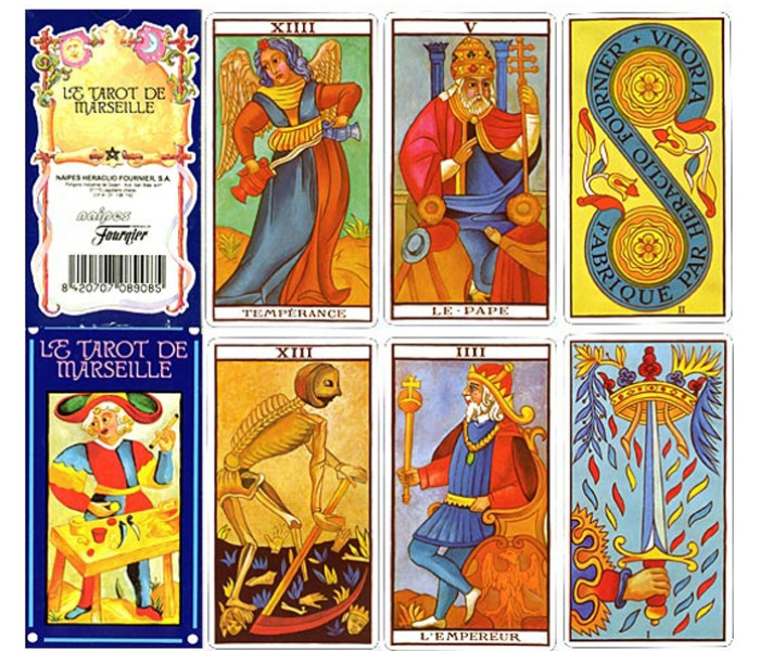 Марсельское Таро -  Le Tarot de Marseille. Fournier (F21817)