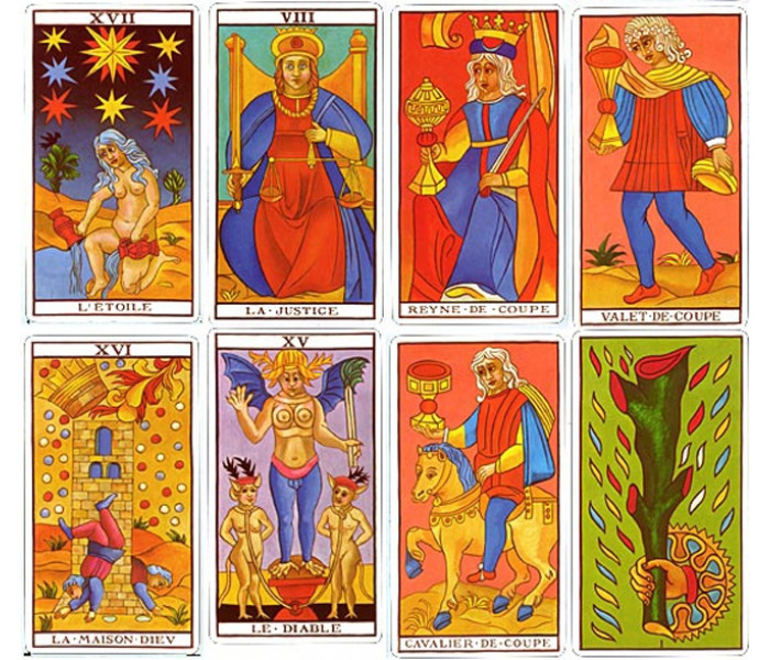 Марсельское Таро -  Le Tarot de Marseille. Fournier (F21817)
