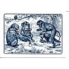 Фото 3 - Карти для покеру Fournier №40 Monkey Back сині, 21645blue