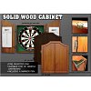 Фото 2 - Дартс кабінет (без мішені) One80 Solid Wood Cabinet Oak