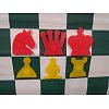 Фото 3 - Демонстраційні шахи 65 x 65 см (вініл, пластик, магнітні) (DD04A)