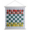 Фото 1 - Демонстраційні шахи 65 x 65 см (вініл, пластик, магнітні) (DD04A)