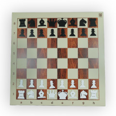 Демонстраційні шахи 80 x 80 см (метал, пластик, магнітні) (Pro-80)