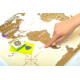Скретч карта мира Travel Map Gold World (УКР) 1DEA.ME (4820191130012)