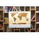 Скретч карта мира Travel Map Gold World (УКР) 1DEA.ME (4820191130012)