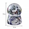 Фото 7 - Снігова куля Будиночок лісника (з обертанням, мелодією та підсвічуванням, D 10 см)