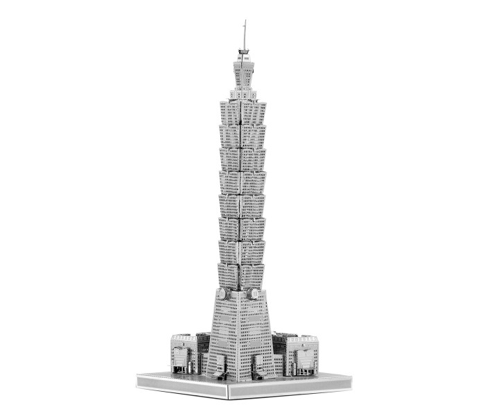 Металева збірна 3D модель "Хмарочос Тайбей 101", Metal Earth (ICX007)