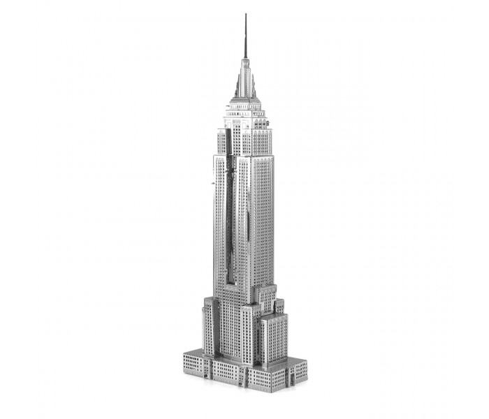 Металлическая сборная 3D модель "Небоскреб Empire State Building", Metal Earth (ICX010)