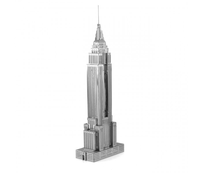 Металлическая сборная 3D модель "Небоскреб Empire State Building", Metal Earth (ICX010)