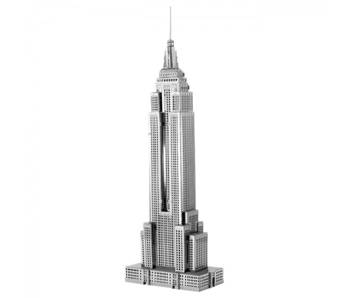 Металлическая сборная 3D модель "Небоскреб Empire State Building", Metal Earth (ICX010)