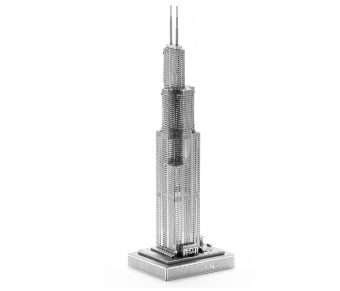 Металева збірна 3D модель "Хмарочос Sears Tower", Metal Earth (ICX013)