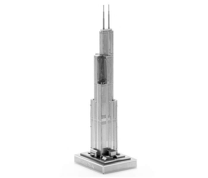 Металева збірна 3D модель "Хмарочос Sears Tower", Metal Earth (ICX013)