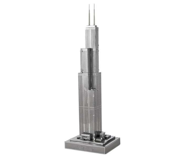 Металева збірна 3D модель "Хмарочос Sears Tower", Metal Earth (ICX013)