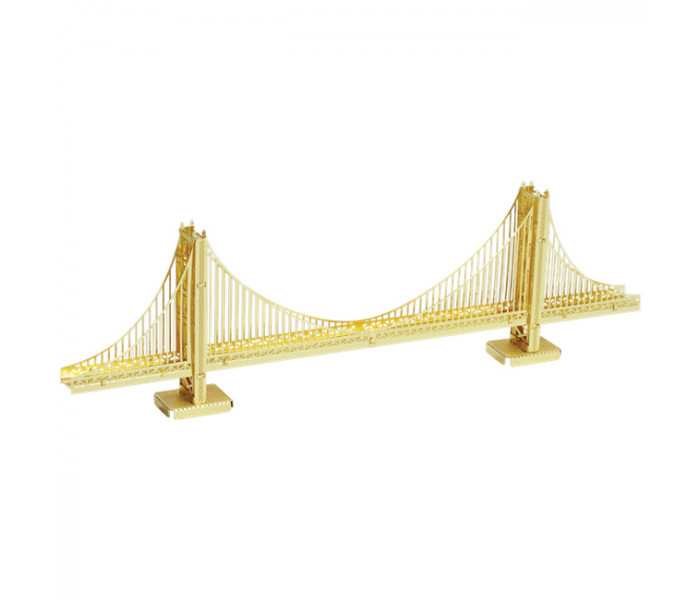 Металева збірна 3D модель "Міст Golden Gate" Gold, Metal Earth (MMS001G)