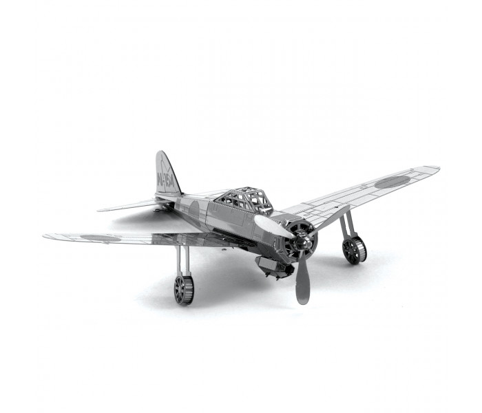Металева збірна 3D модель "Винищувач Mitsubishi Zero", Metal Earth (MMS028)