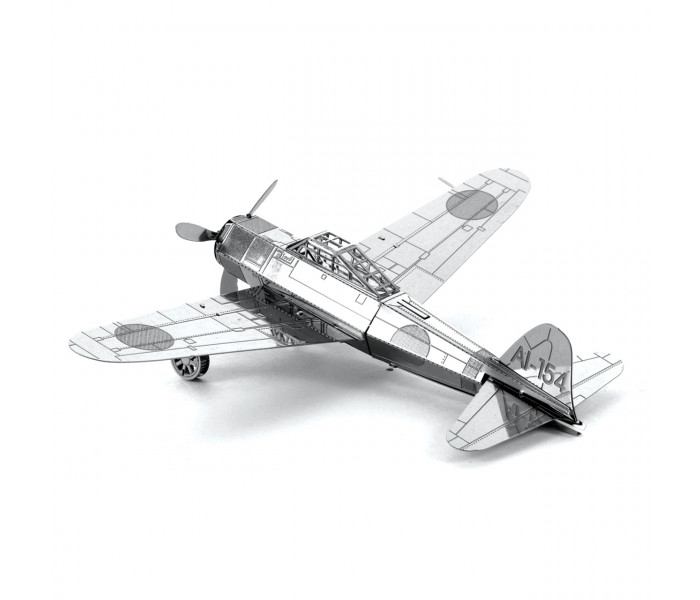 Металева збірна 3D модель "Винищувач Mitsubishi Zero", Metal Earth (MMS028)