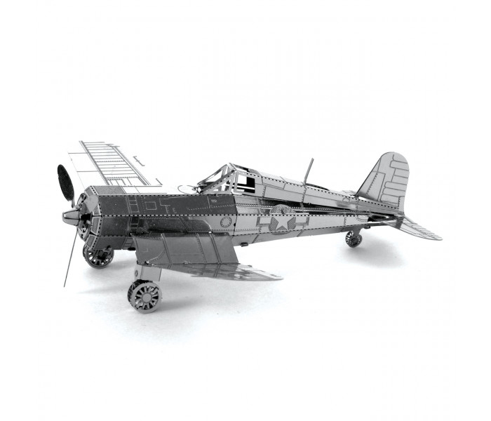 Металева збірна 3D модель "Літак F4U Corsair", Metal Earth (MMS035)