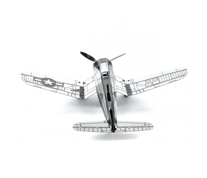 Металева збірна 3D модель "Літак F4U Corsair", Metal Earth (MMS035)