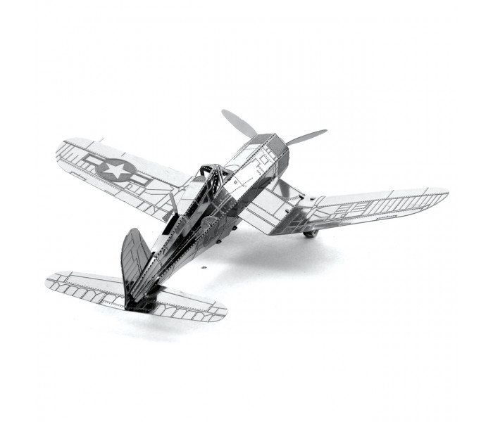 Металева збірна 3D модель "Літак F4U Corsair", Metal Earth (MMS035)