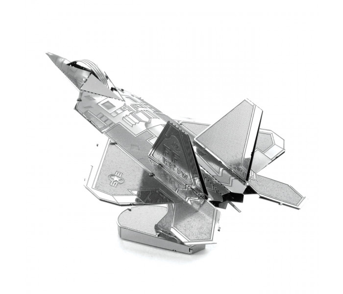 Металлическая сборная 3D модель "Истребитель F-22 Raptor", Metal Earth (MMS050)