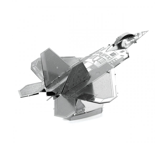 Металлическая сборная 3D модель "Истребитель F-22 Raptor", Metal Earth (MMS050)