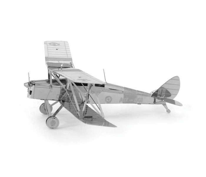 Металева збірна 3D модель "Біплан Tiger Moth", Metal Earth (MMS066)