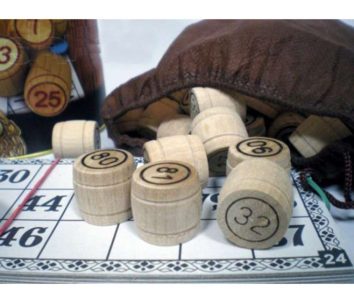 Козацьке лото в коробке (деревянные бочонки). Danko Toys (DT G48)