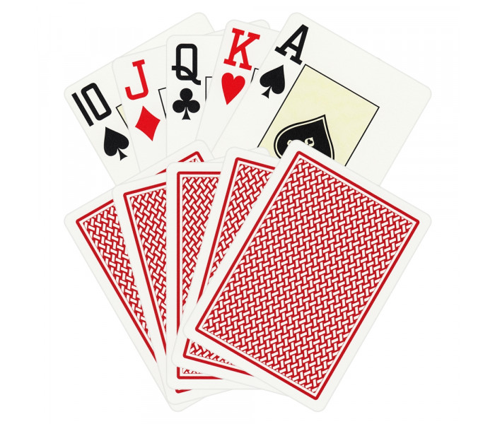 Пластиковые карты Copag Texas Holdem, Jumbo Index Red