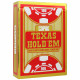 Пластиковые карты Copag Texas Holdem, Jumbo Index Red