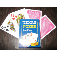 Пластиковые карты Texas Poker, Jumbo Index