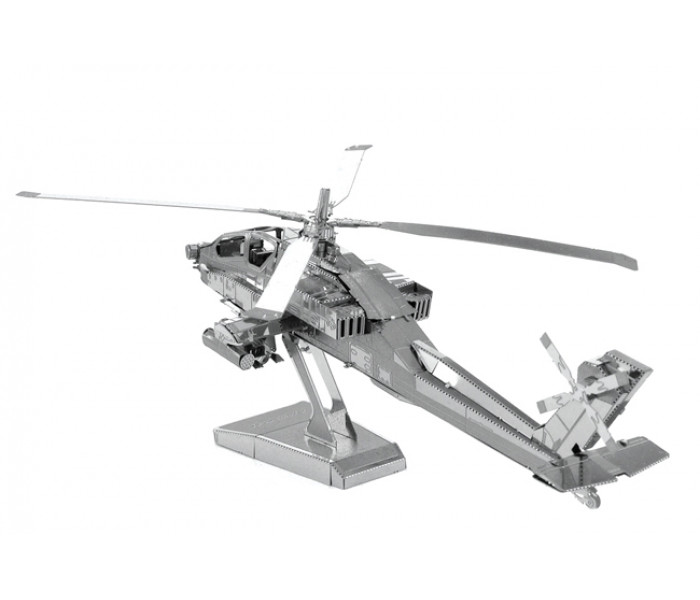 Металлическая сборная 3D модель "AH-64 Apache", Metal Earth (MMS083)