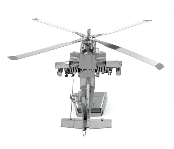 Металлическая сборная 3D модель "AH-64 Apache", Metal Earth (MMS083)