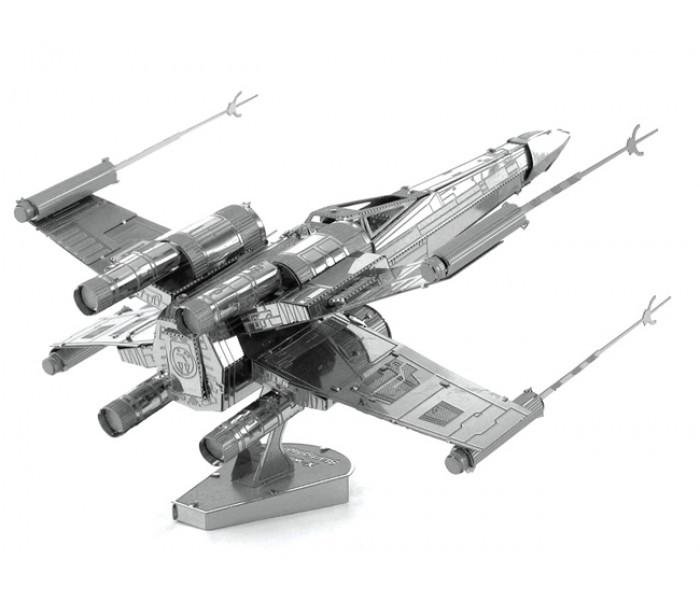 Металева збірна 3D модель XWing Star Fighter, Metal Earth (MMS257)