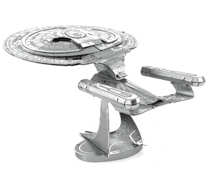 Металева збірна 3D модель USS Enterprise 1701-D, Metal Earth (MMS281)