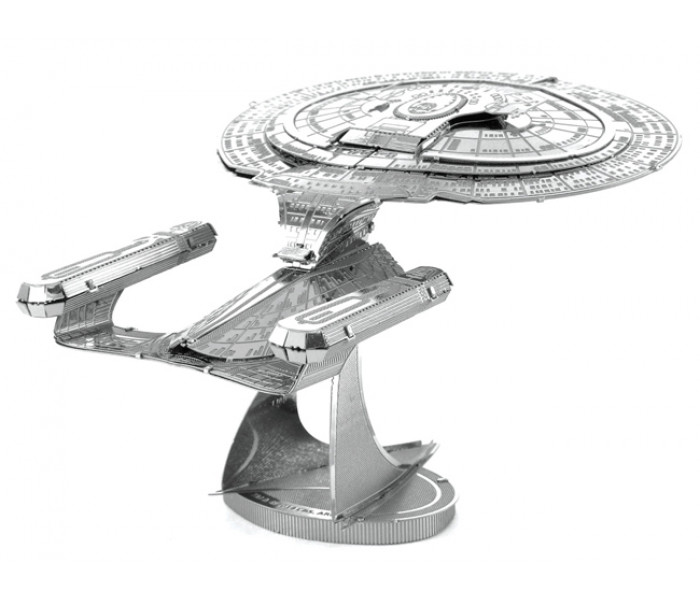 Металева збірна 3D модель USS Enterprise 1701-D, Metal Earth (MMS281)
