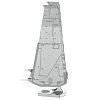 Фото 5 - Металева збірна 3D модель Kylo Rens Command Shuttle, Metal Earth (MMS266)