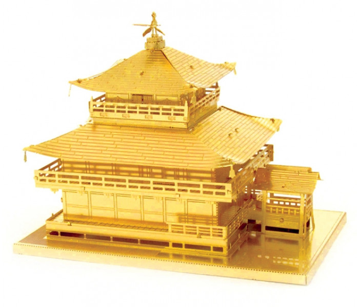 Збірна металева 3D модель "Gold Kinkaku-ji", Metal Earth (MMS090G)
