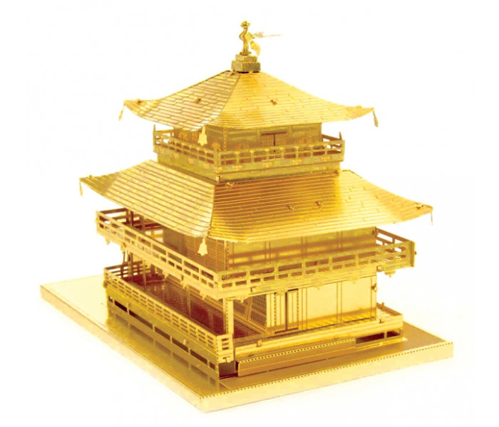Збірна металева 3D модель "Gold Kinkaku-ji", Metal Earth (MMS090G)