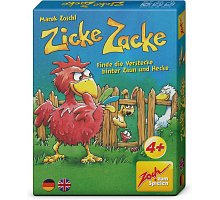 Фото Цыплячьи бега (Прятки) (Zicke Zacke, card game) - Настольная развивающая игра. Стиль жизни (327006)