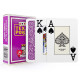 Modiano Texas Poker, purple - Професійні пластикові карти