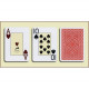Modiano Texas Poker, purple - Професійні пластикові карти