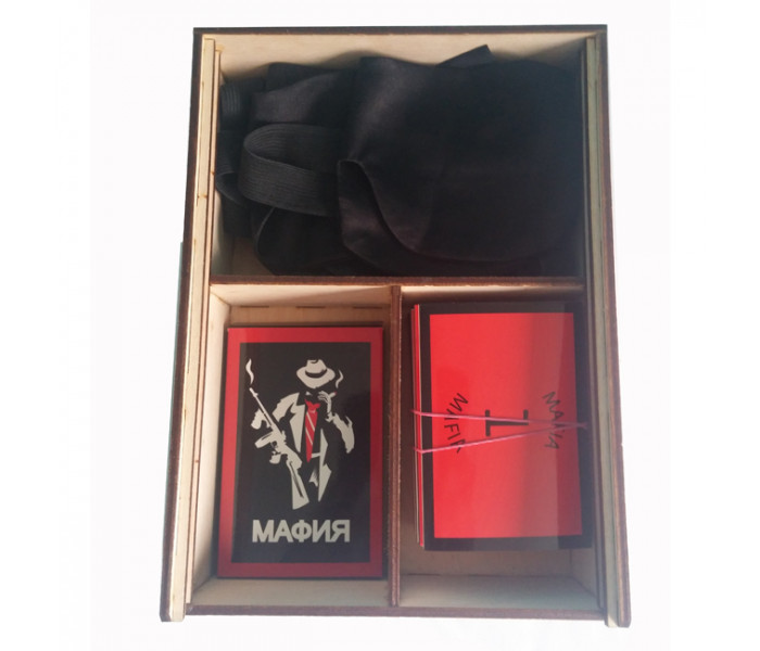 Настольная игра Мафия. Подарочный набор. Fun Games Shop