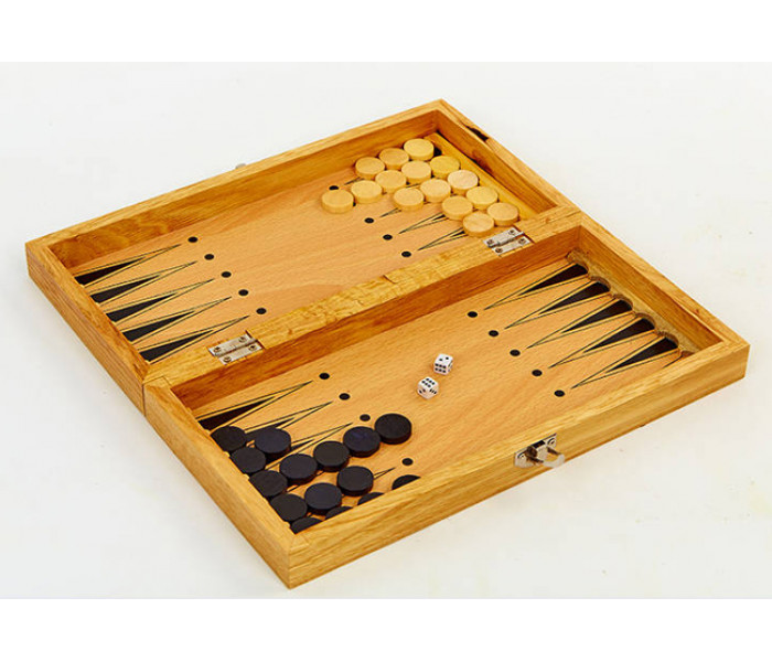 Набор из 3 игр (шахматы, нарды, шашки). 30 х 30 см. W3015