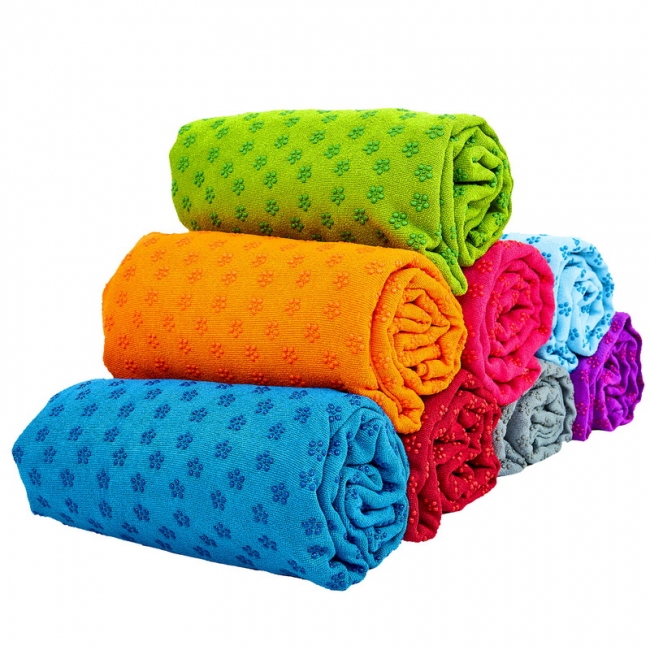 Фото Полотенце для йоги SP-Planeta Premium Yoga Towel, микрофибра, 183 x 63 см FI-4938