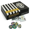 Фото 2 - Покерний набір на 200 фішок з номіналом 25-5000, Juventus Poker Lux Set 200. 14g-chips