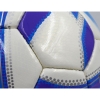 Фото 3 - М’яч футбольний №5 CORD ZEL ZEL-02-1 білий-синій-фіолетовий (№5, 5 сл., пошитий вручну)