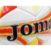 Фото 3 - М’яч футбольний №5 PU ламін. JOMA J-1-OR білий-червоний-жовтий (№5, 5 сл., пошитий вручну)