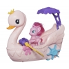 Фото 3 - Човен у вигляді лебедя з фігуркою поні Пінк Пай - ігровий набір, My Little Pony, B3600