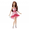 Фото 2 - Лялька Barbie Гламурна вечірка Рожево-червона, Barbie, Mattel, Рожево-червона, CCM02-2