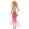Фото 2 - Лялька Барбі, Рожева вишуканість, блондинка у рожевій сукні, Barbie, Matell, блондинка у вузькій сукні, DGY69-1